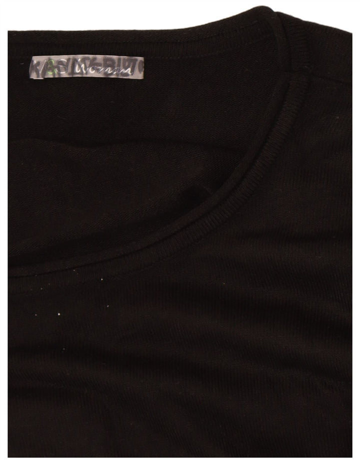 Marks & Spencer Poncho Top para Mujer Talla única Negro