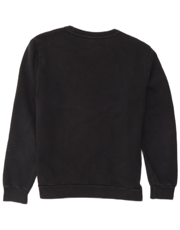 Puma Hombre Sudadera Gráfica Jumper Algodón Negro Mediano