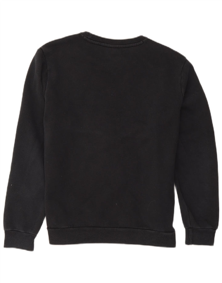 Puma Hombre Sudadera Gráfica Jumper Algodón Negro Mediano