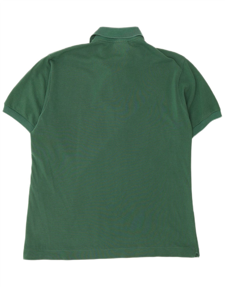 LACOSTE Polo para hombre talla 3 pequeño algodón verde