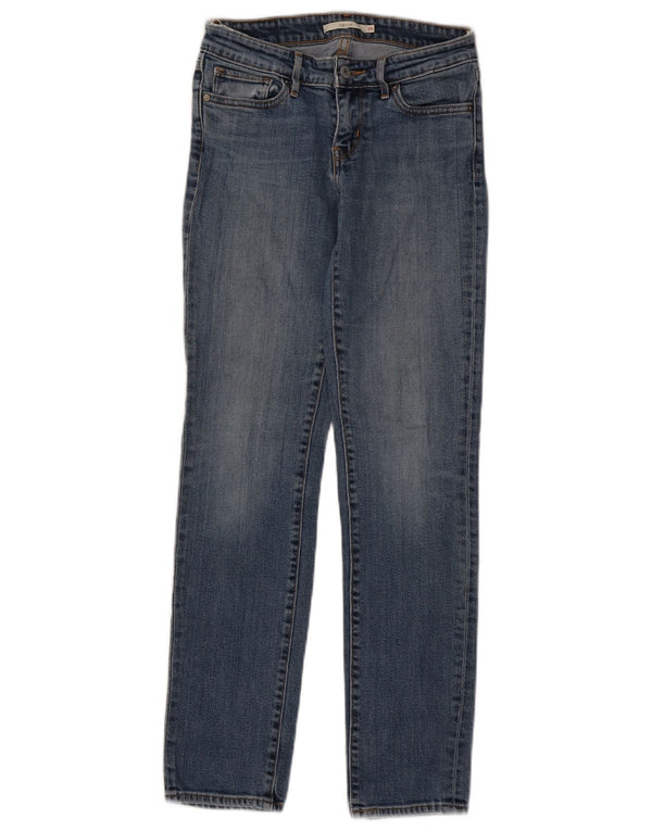 Levi's Mujer 712 Slim Jeans W26 L30 Algodón Azul