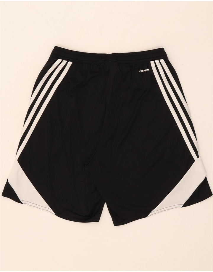 Adidas Mens Climalite Sport Shorts Pequeño Negro Colorblock Poliéster