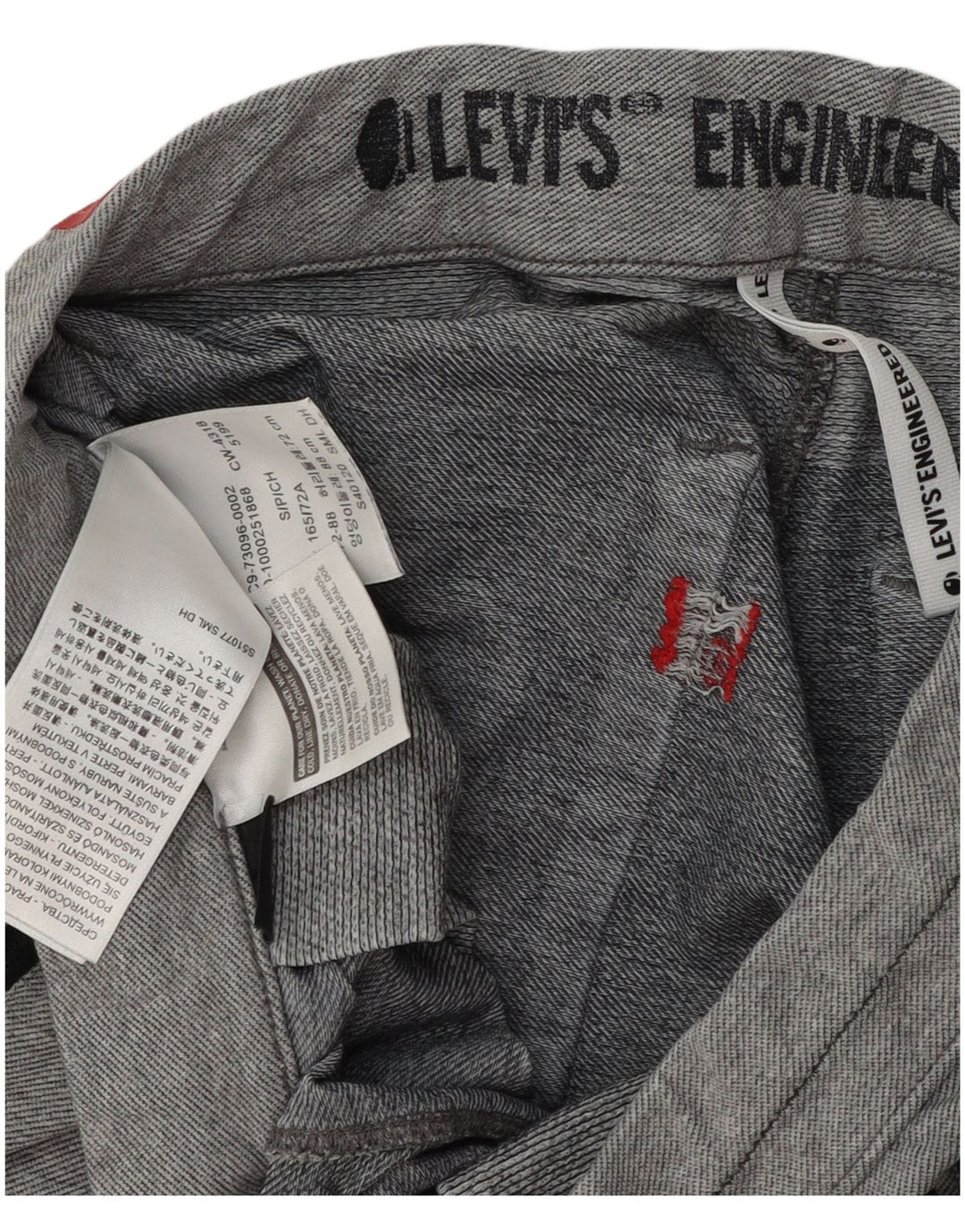 Levi's Hombre Pantalones De Chándal Gráfico Joggers Small Grey Modern