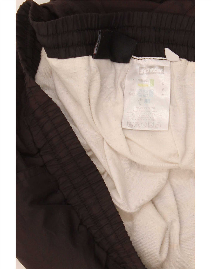 Lotto Shorts deportivos para hombre UK 40/42 Large Poliéster negro