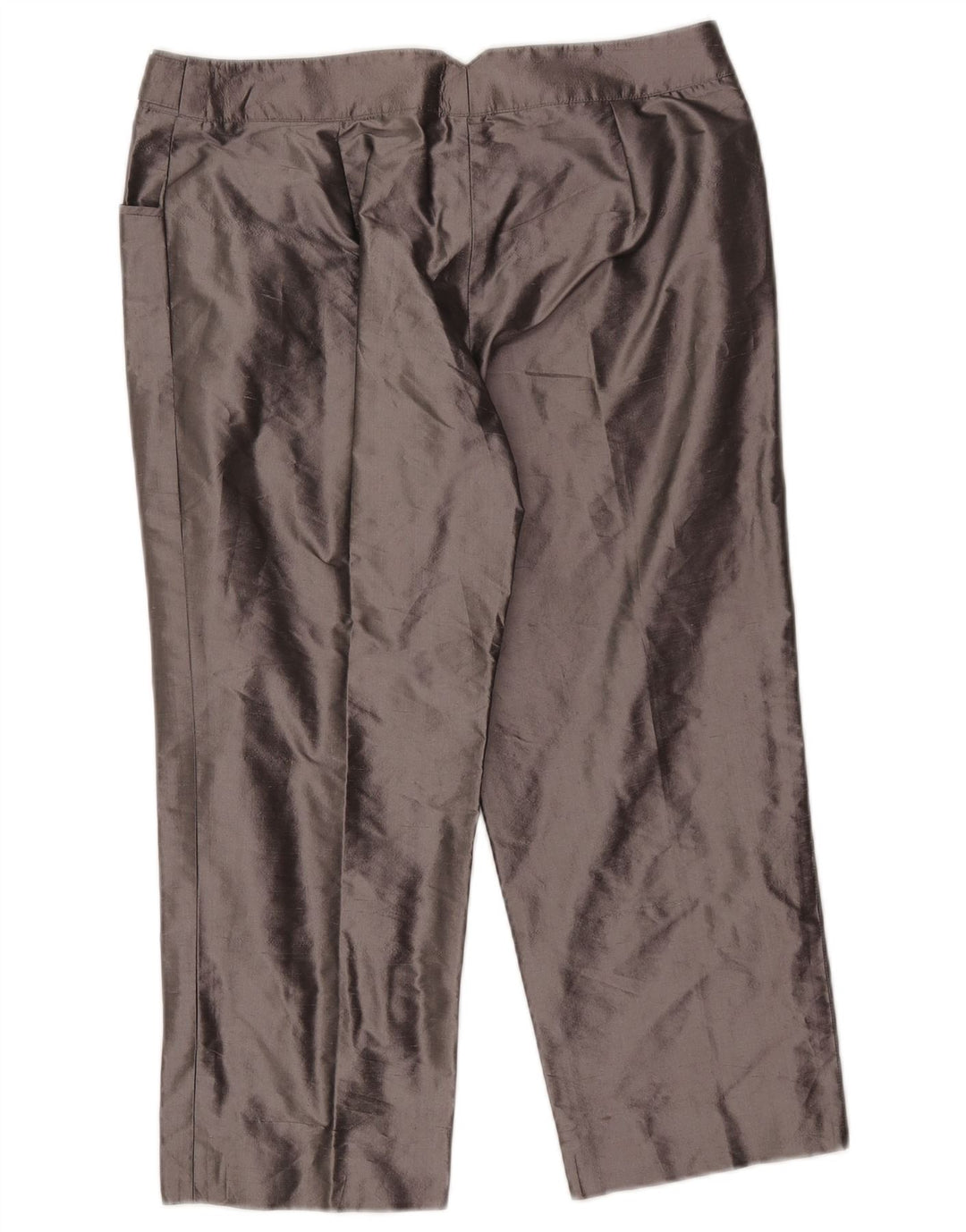 Pantalones Capri Recto Mujer Armani W31 L22 Gris