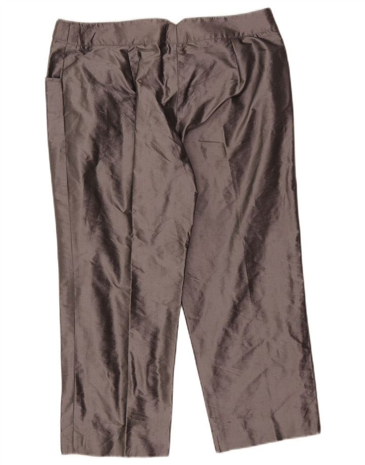 Pantalones Capri Recto Mujer Armani W31 L22 Gris