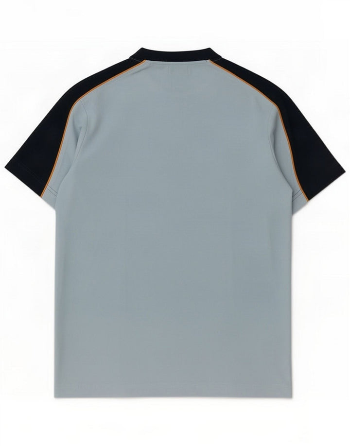 Kappa Hombre Camiseta Top Small Azul Colorblock Poliéster