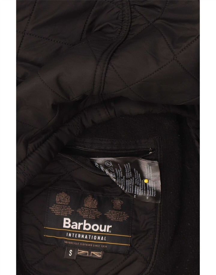 Barbour Chaqueta acolchada para hombre UK 36 Small Poliéster negro