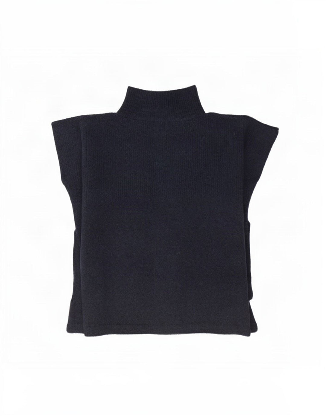 Marks & Spencer Jersey Poncho para Mujer Talla única Poliéster Azul Marino