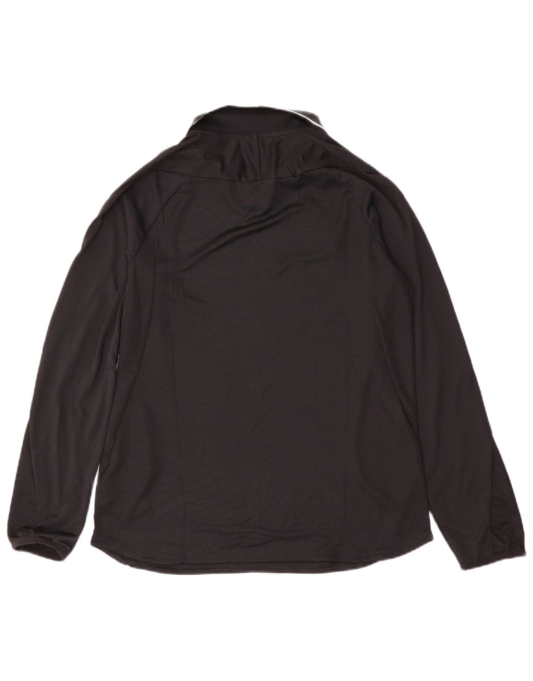 Nike Mens Dri Fit Top manga larga poliéster negro pequeño