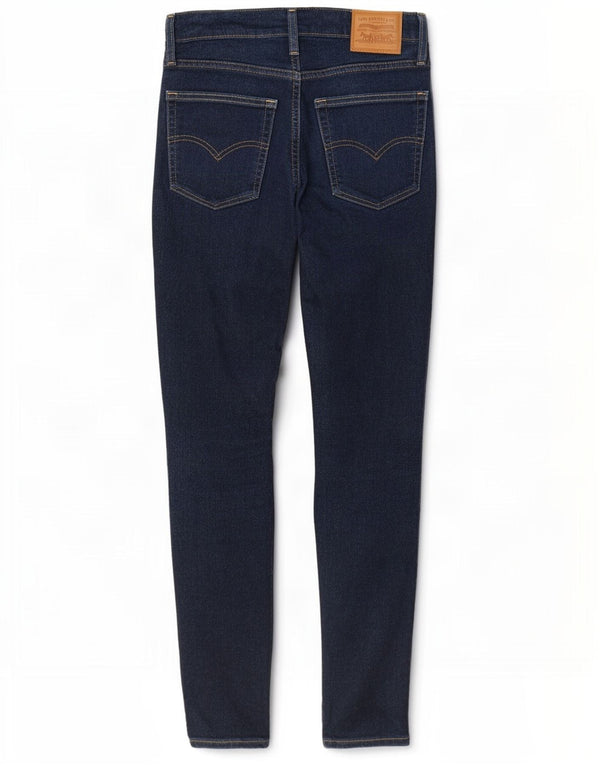 Levi's Vaqueros pitillo de talle alto 721 para mujer W27 L27 Azul marino
