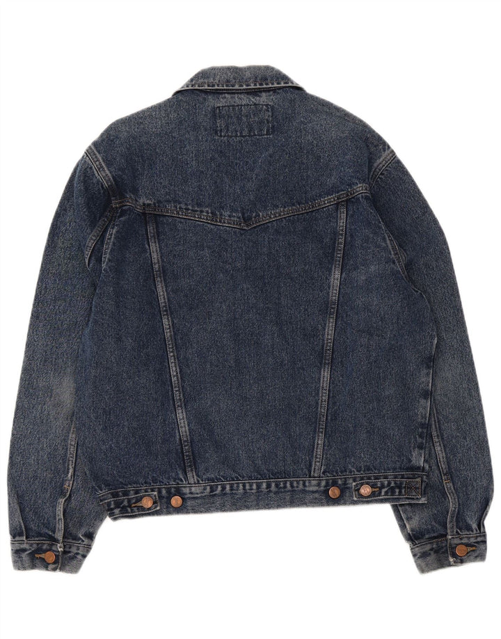 Wrangler Chaqueta vaquera para hombre UK 36 Small Azul Algodón