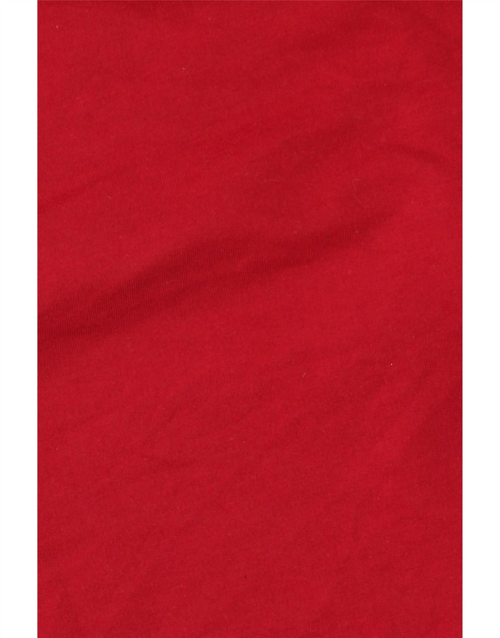 Marks & Spencer Suéter con capucha y cremallera para hombre Autograph XL Poliéster rojo