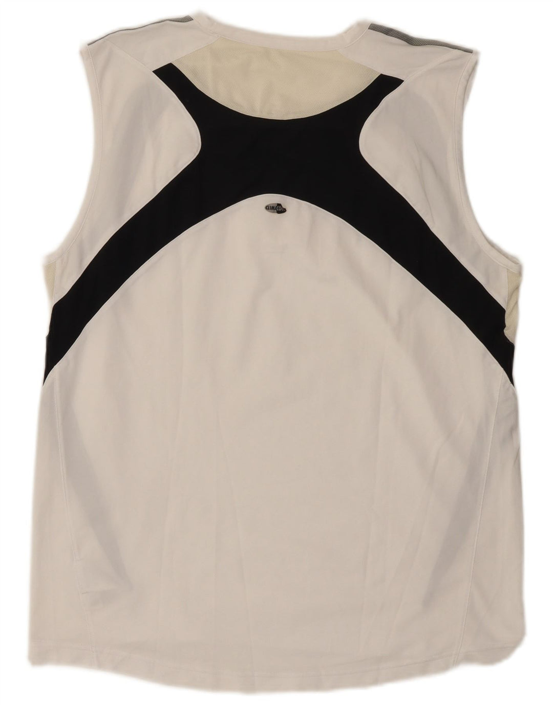 Adidas Mens Clima 365 Vest Top XL Blanco Colorblock Poliéster