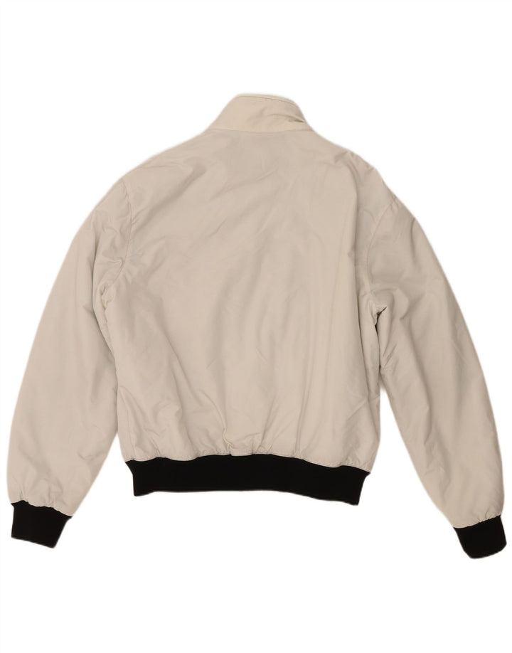 Refrigiwear Chaqueta bomber para hombre UK 40 Large Poliamida color blanco con bloques de color