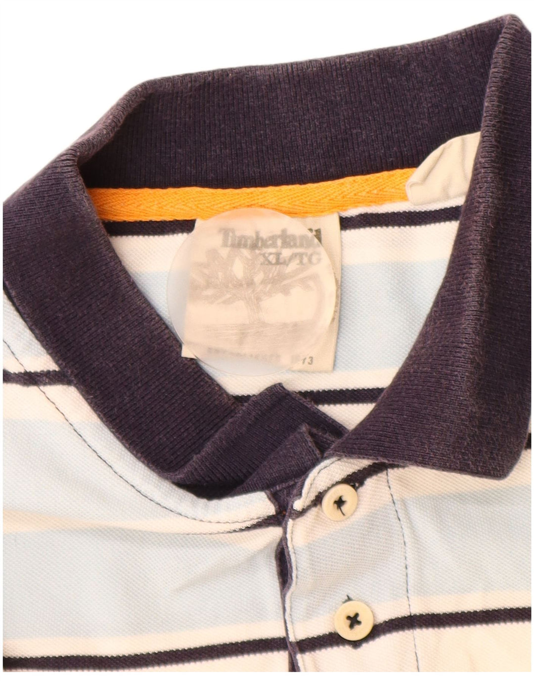 TIMBERLAND Polo Hombre XL Algodón Rayas Multicolor