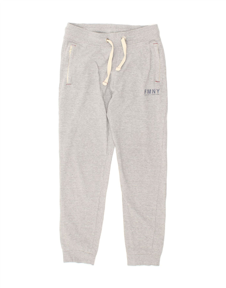 FRED MELLO Mens Tracksuit Trousers Joggers Medium  Grey Cotton Vintage Fred Mello and Second-Hand Fred Mello from Messina Hembry 