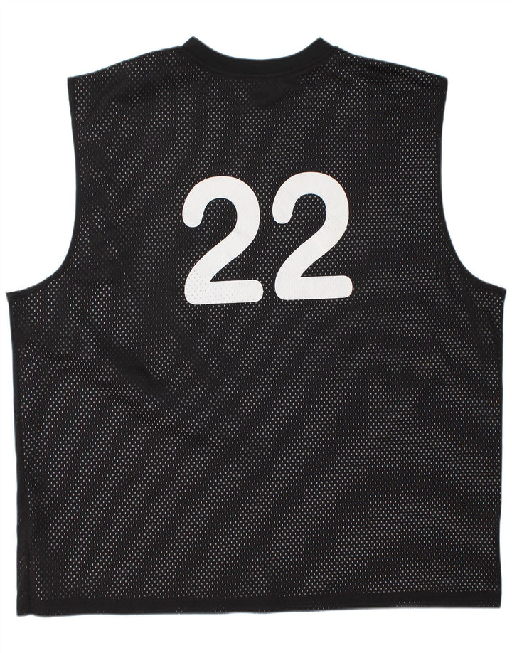 And1 Camiseta sin mangas estampada para hombre 3XL Poliéster negro