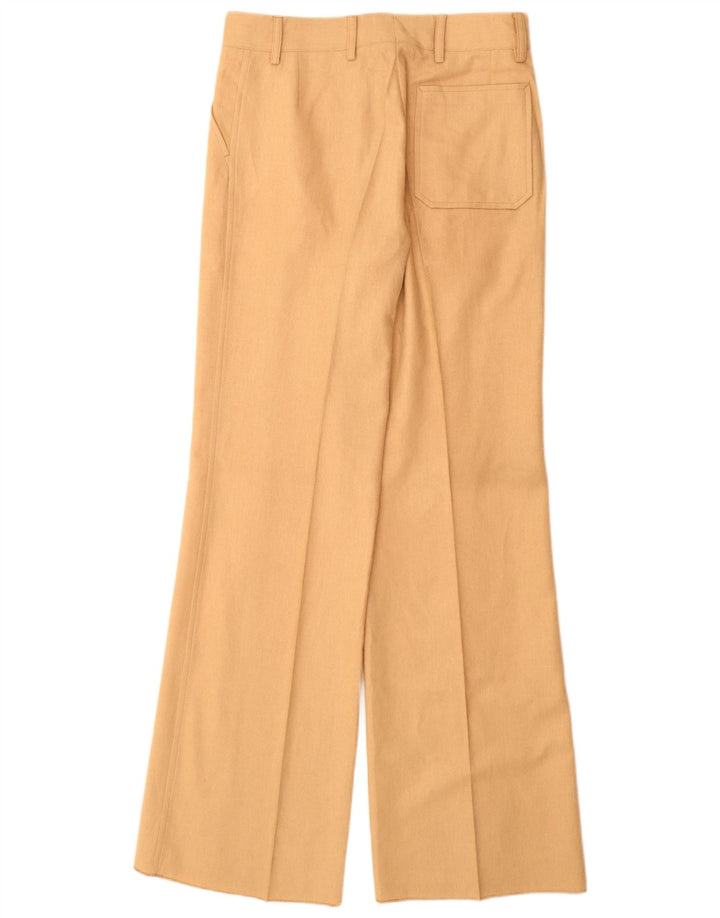 VINTAGE Conjunto de 2 piezas para mujer Reino Unido 12 Medio W28 L34 Beige