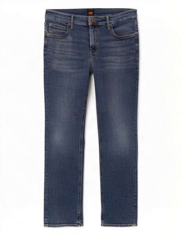 Vaqueros Lee West Straight para Hombre W32 L30 Algodón Azul