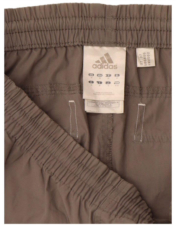 Adidas Hombre Capri Cargo Pantalones De Chándal Gris Medio Poliéster