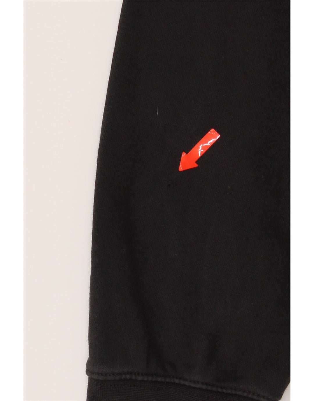 NIKE Mens Zip Hoodie Sweater XL Black Cotton Vintage Nike and Second-Hand Nike from Messina Hembry 