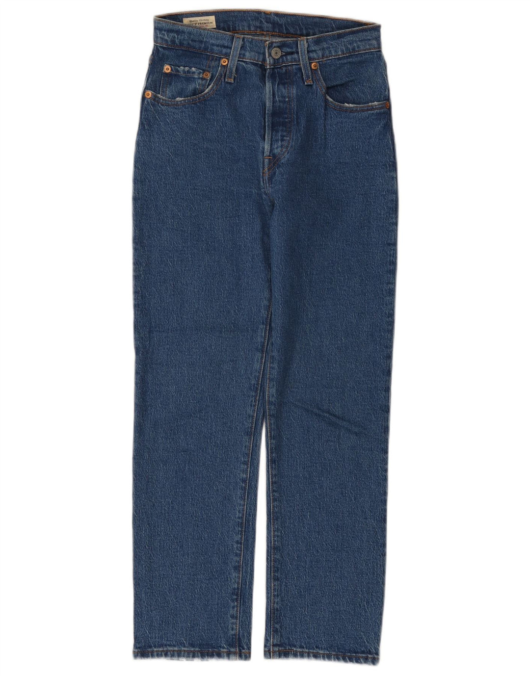 Vaqueros Levi's Mujer 501 Rectos W25 L26 Algodón Azul