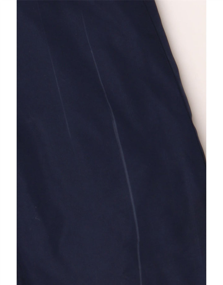 MARKS & SPENCER Chaqueta parka con capucha Autograph para mujer UK 40 Grande Azul marino