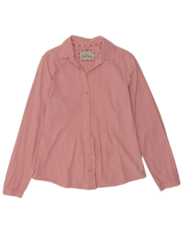 Camisa de esmoquin para mujer Tom Tailor EU 38 Algodón rosa medio