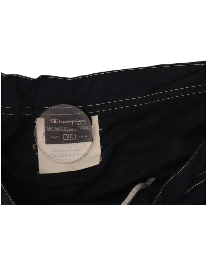 Champion Bañador Gráfico Hombre XL Poliéster Azul Marino