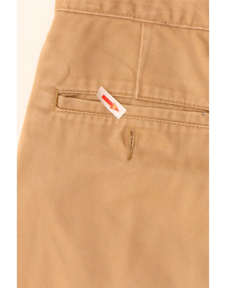 Dockers Pantalón chino con pinzas para hombre W33 L30 Beige