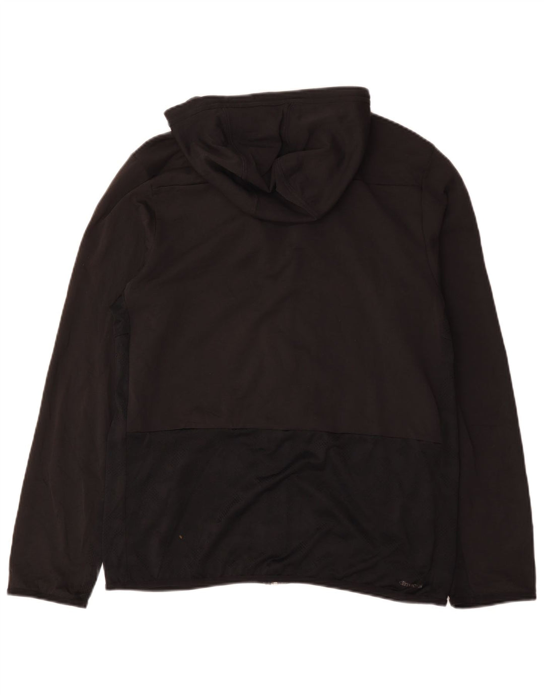 Adidas - Chaqueta de chándal con capucha para hombre, color negro mediano