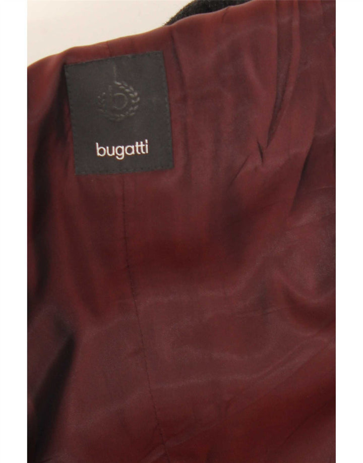 Abrigo Bugatti Hombre UK 42 XL Lana Gris