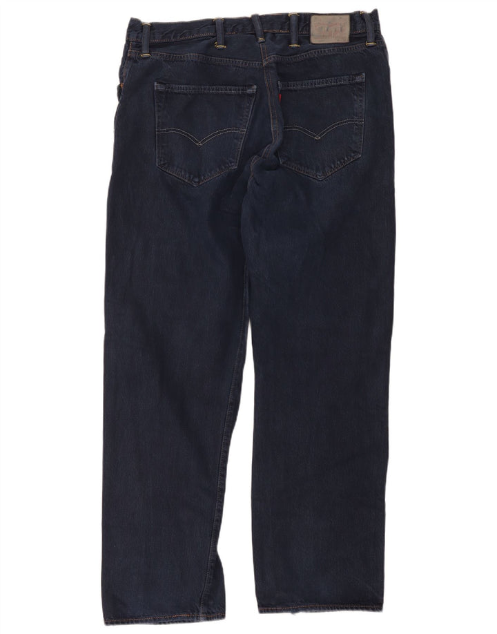 Levi's Hombre 501 Vaqueros Rectos W42 L32 Azul Marino