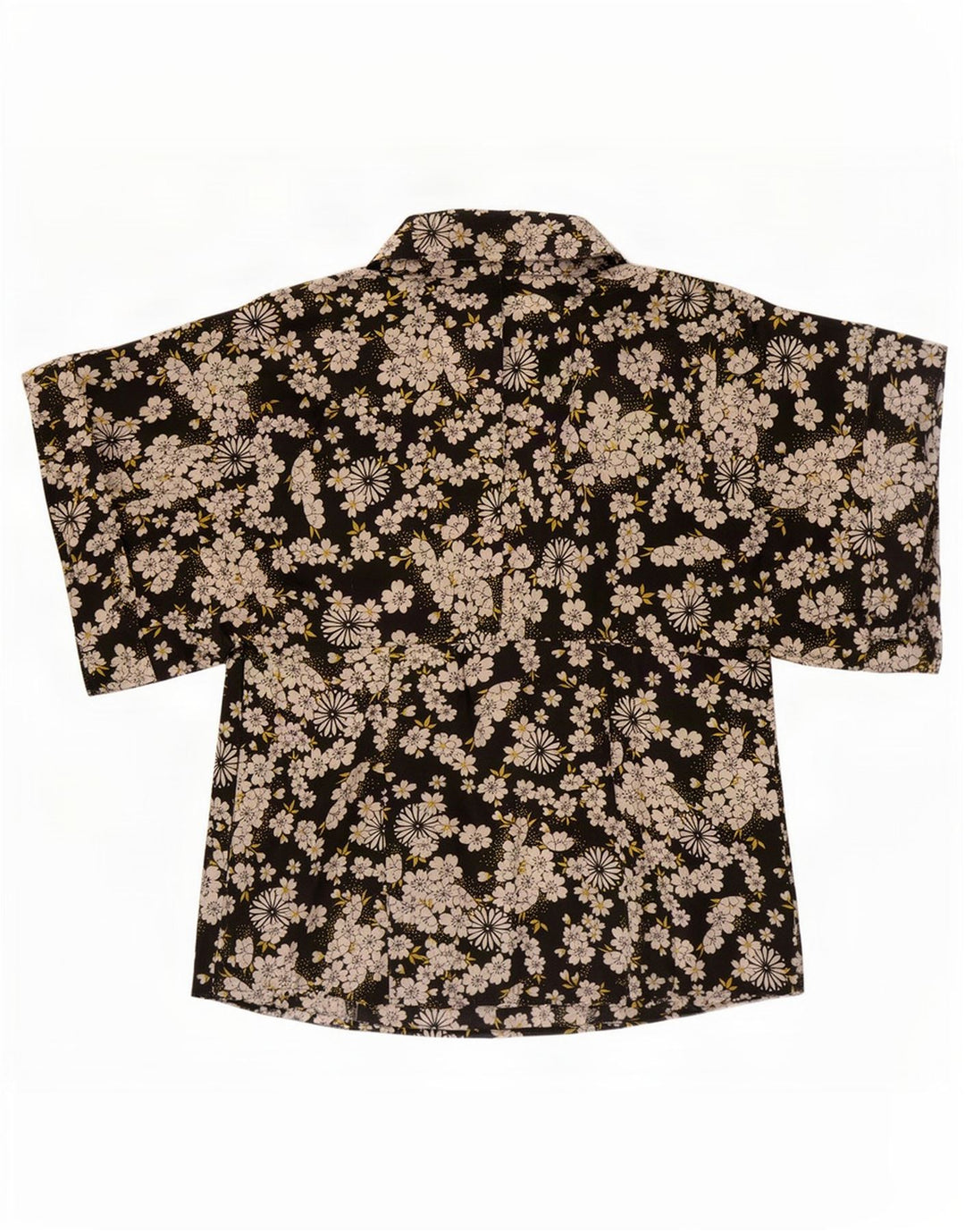cherie Blusa para Mujer Top IT 42 Mediano Negro Floral