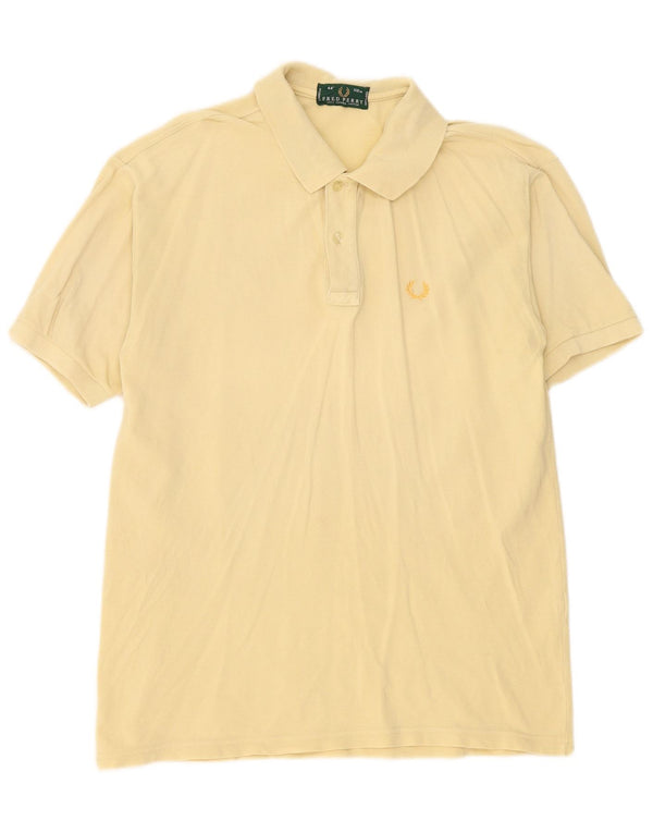 Polo Fred Perry Hombre Algodón Amarillo Medio
