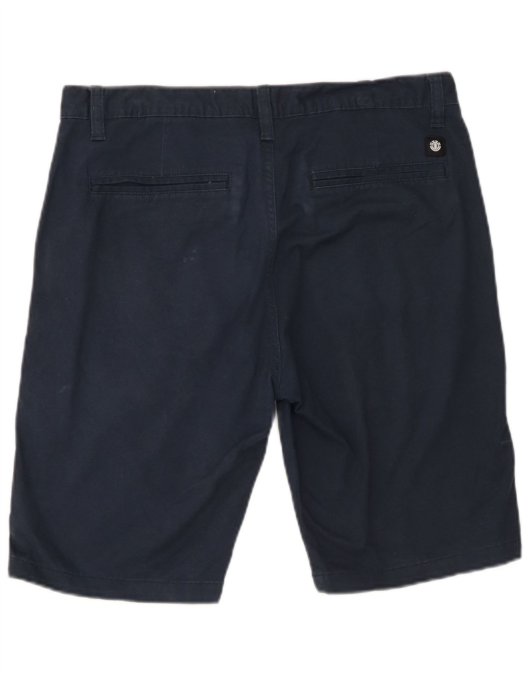 Pantalones cortos chinos Element para hombre W32 Algodón azul marino mediano