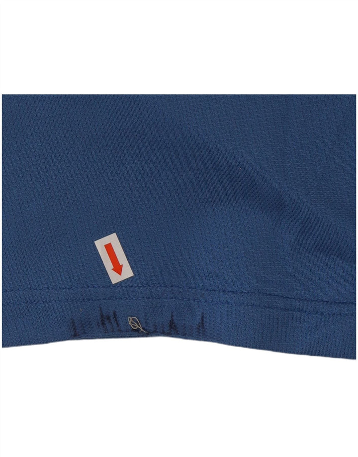 Pantalón Corto Deportivo Adidas Hombre Azul Medio Poliéster