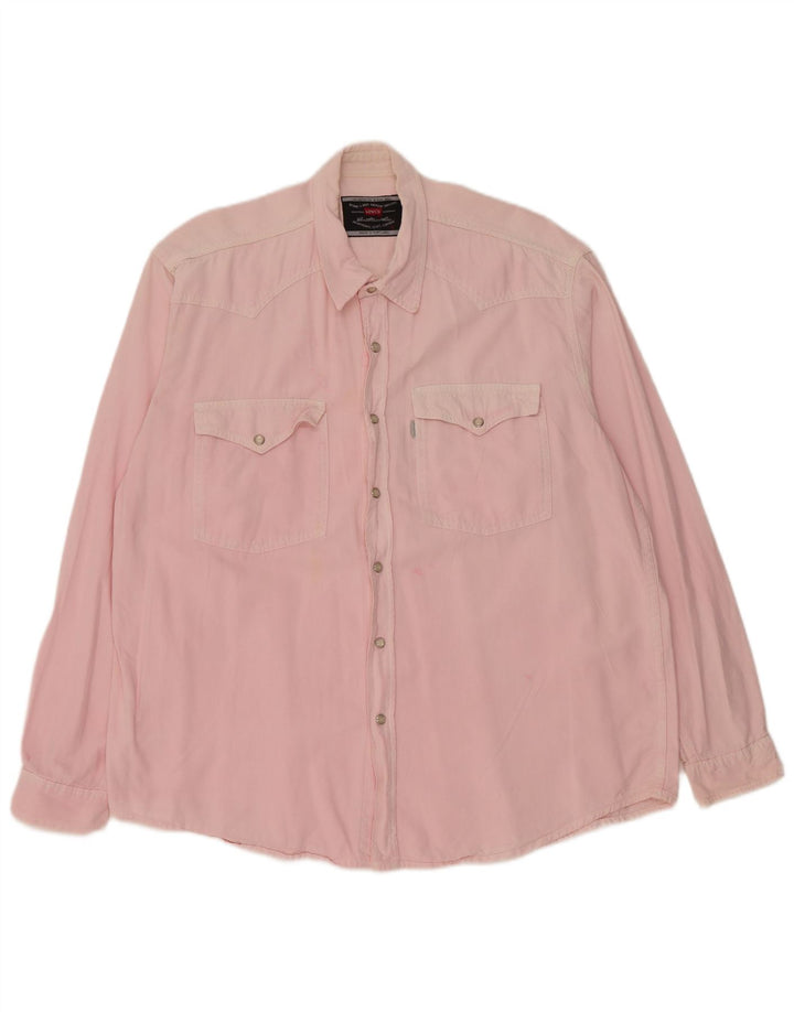 Camisa LEVI'S Hombre Grande Rosa Algodón