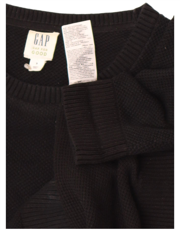Gap Jersey De Cuello Redondo Para Hombre Jersey Pequeño De Algodón Negro