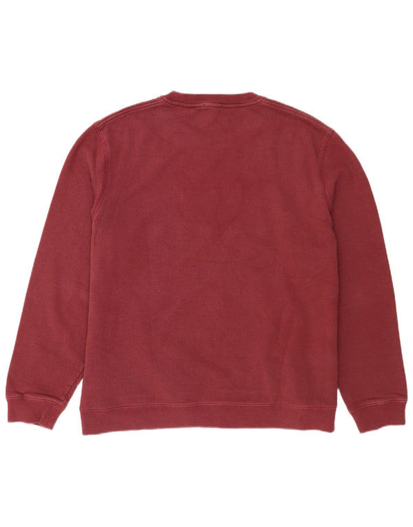 Ted Baker - Sudadera gráfica para hombre, talla 5 XL, algodón burdeos