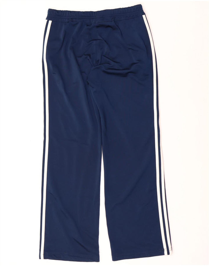 ADIDAS Pantalones de chándal para mujer UK 44 Medio Azul marino Poliéster