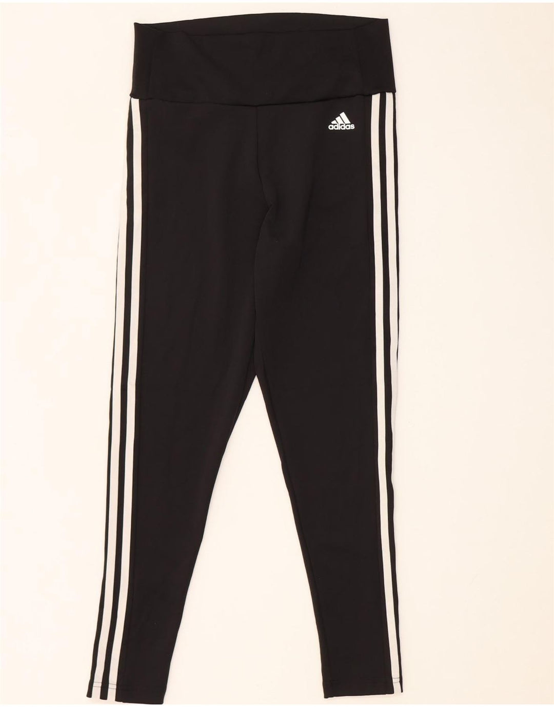 Leggings ADIDAS Aeroready para mujer Reino Unido 12/14 Mediano Negro Poliéster