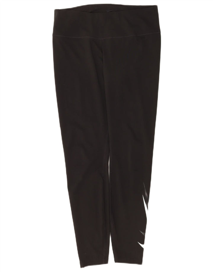 Nike Leggings Dri Fit Graphic para mujer UK 46 Grande Poliéster negro