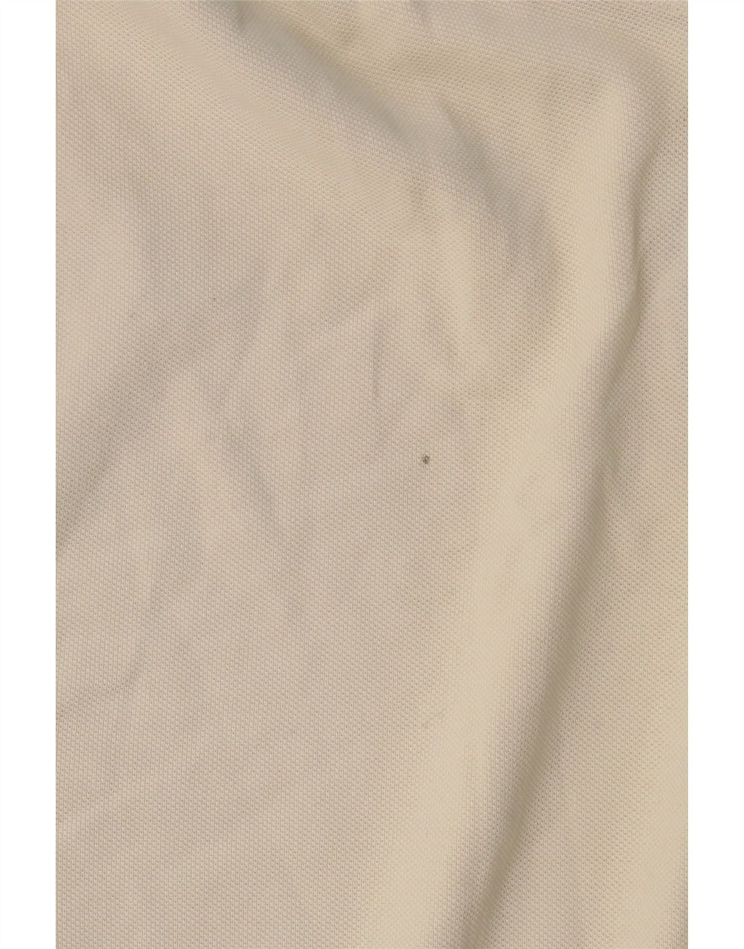 MASSIMO DUTTI Polo Hombre Grande Blanco Roto Algodón