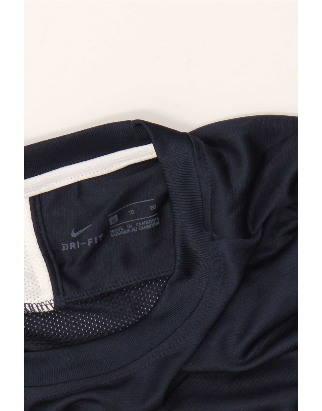 Nike Camiseta Dri Fit para Hombre Top XL Azul Marino
