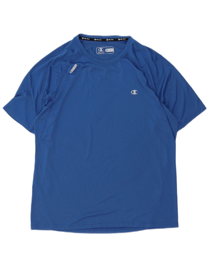 Champion Camiseta Hombre Top XL Azul