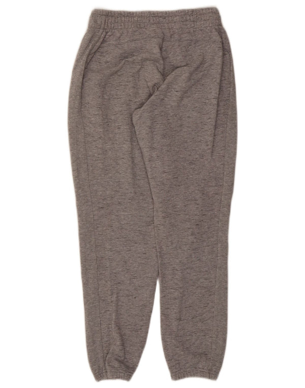 Adidas Mujer Chándal Pantalones Joggers UK 8/10 Pequeño Gris Algodón