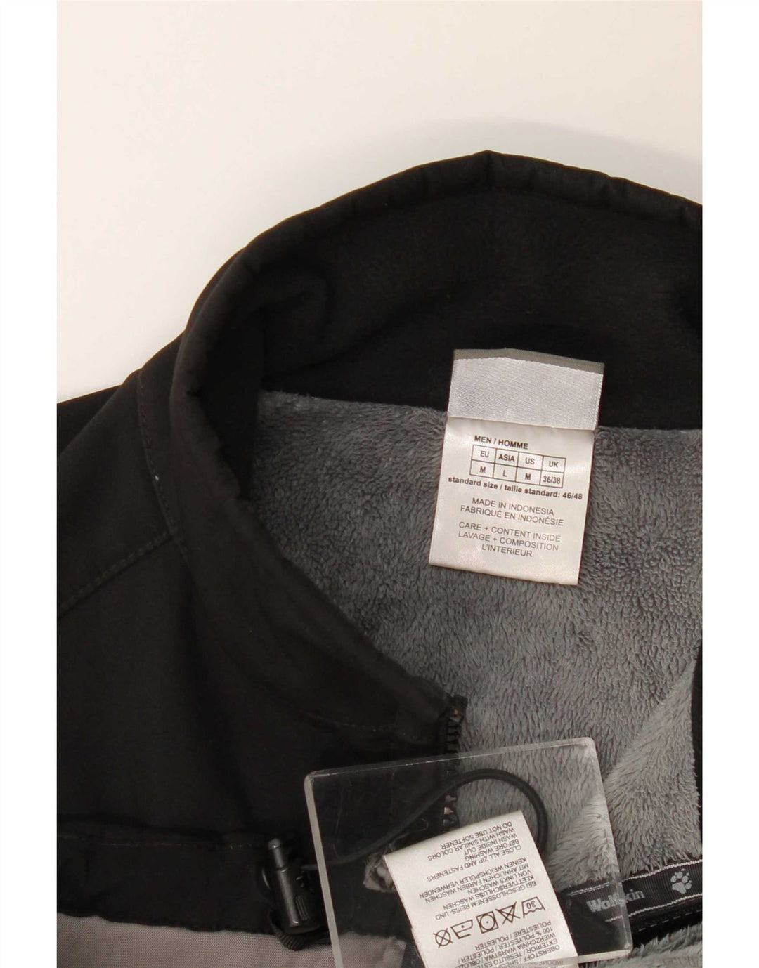 Jack Wolfskin Chaqueta Bomber Mujer UK 36/38 Mediano Negro Poliéster