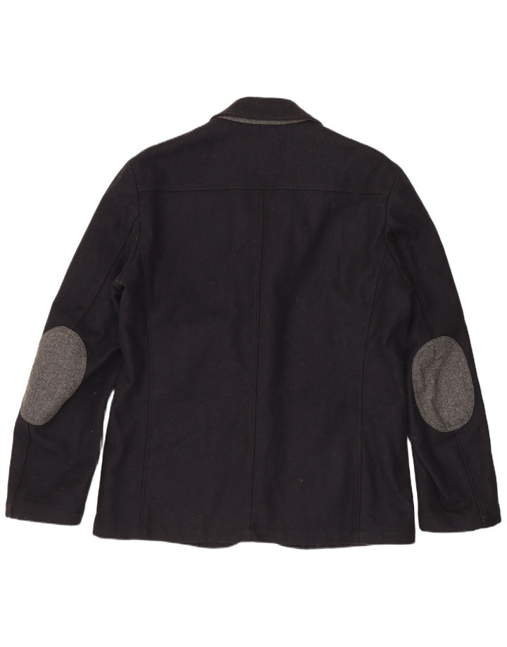 Lardini Chaqueta Blazer De 3 Botones Para Hombre IT 52 XL Lana Azul Marino